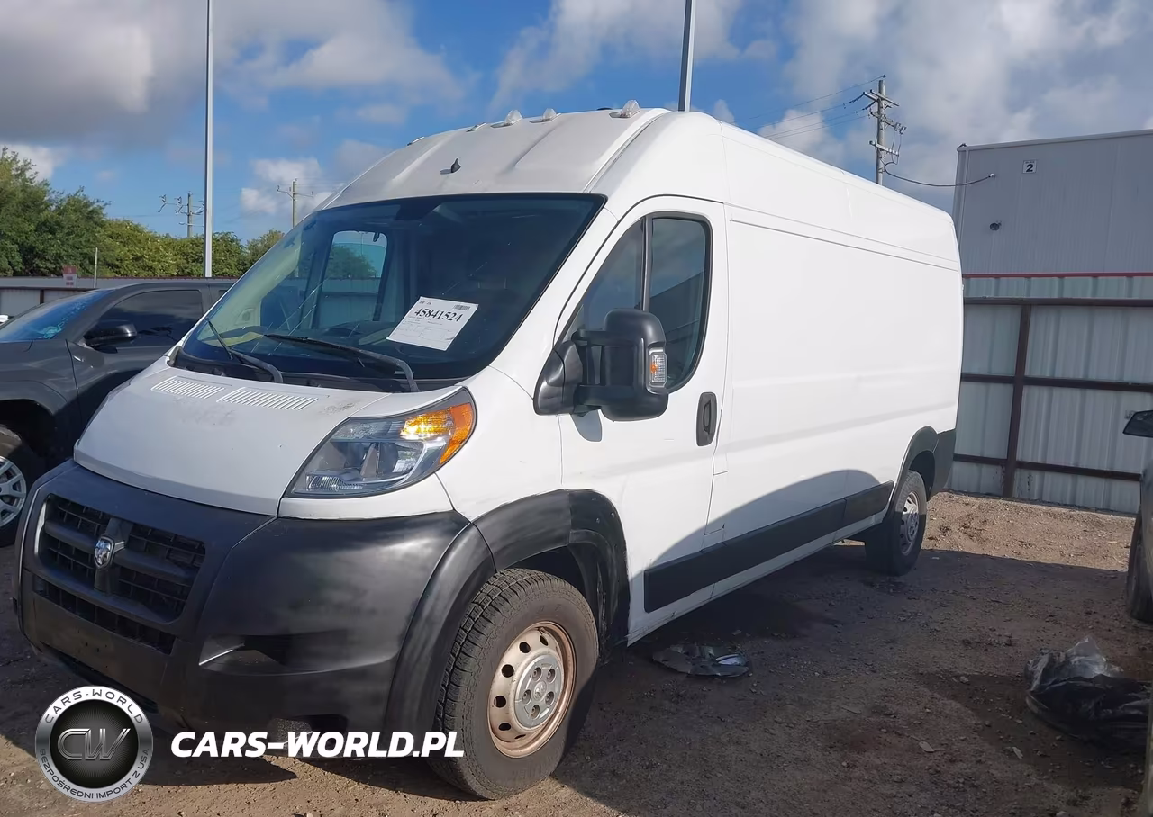 2016 Ram Promaster 2500 High Roof VIN:3C6TRVDG4GE114499 - 2