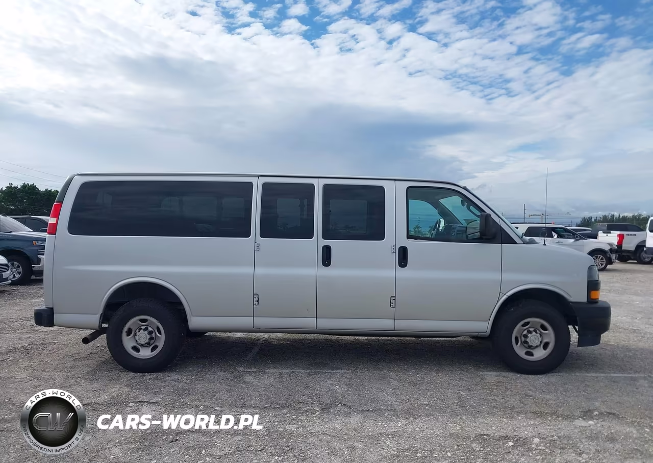 2023 Chevrolet Express Passenger Rwd 3500 Extended Wheelbase Ls VIN:1GAZGNFP6P1115283 - 13