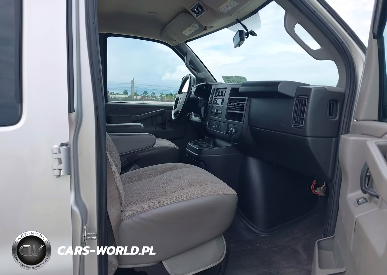 2023 Chevrolet Express Passenger Rwd 3500 Extended Wheelbase Ls VIN:1GAZGNFP6P1115283 - 5