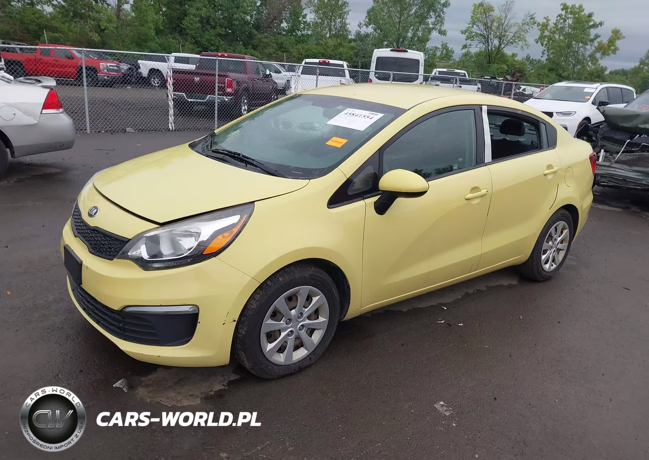 2016 Kia Rio Lx VIN:KNADM4A38G6544840 - 2