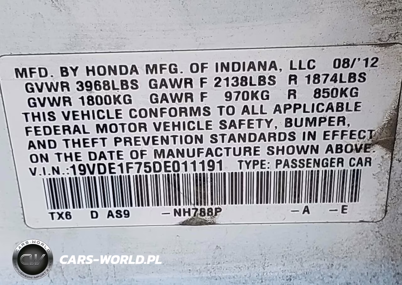 2013 Acura Ilx 2.0L VIN:19VDE1F75DE011191 - 9