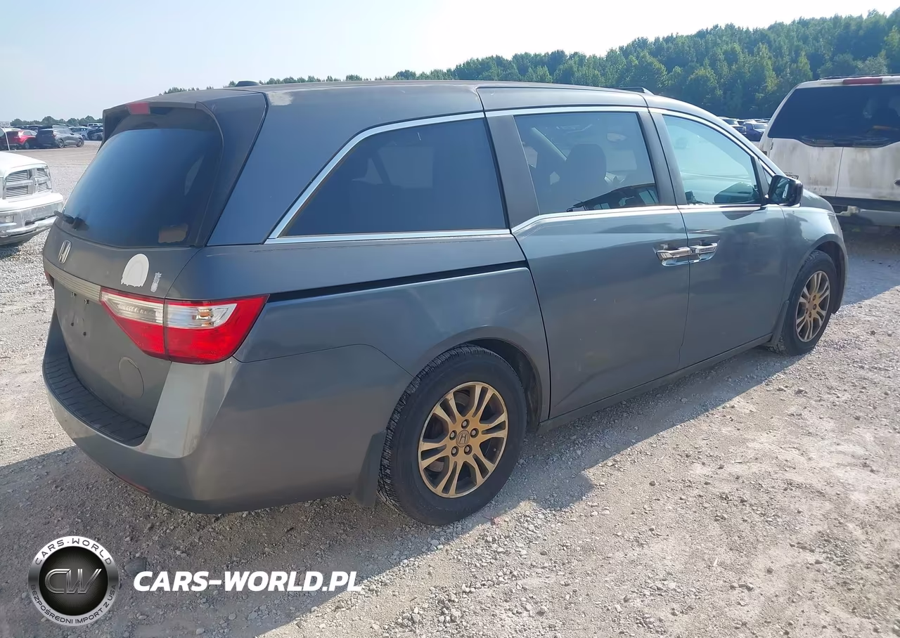 2011 Honda Odyssey Ex-L VIN:5FNRL5H68BB020151 - 4