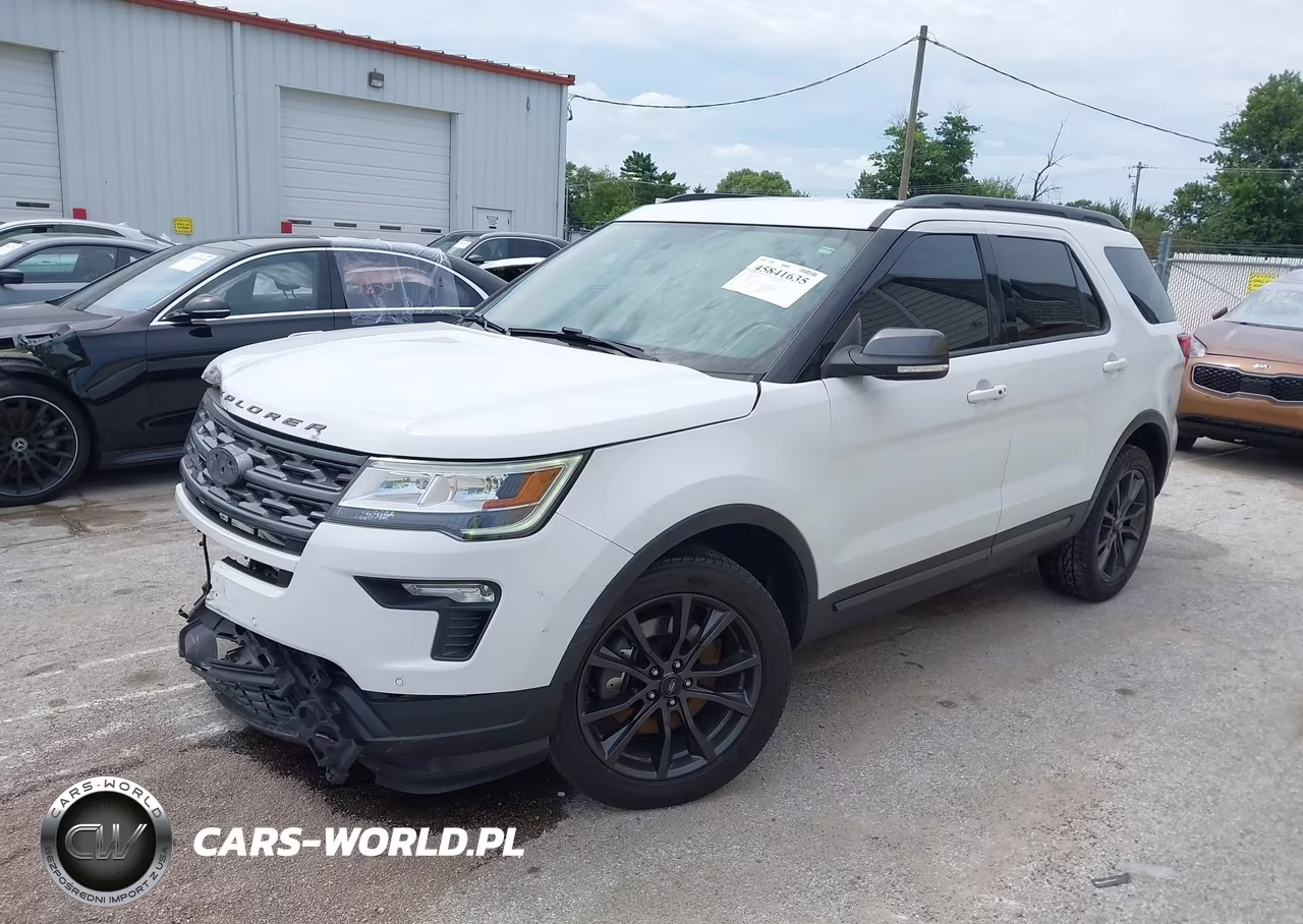 2018 Ford Explorer Xlt VIN:1FM5K8D83JGA77772 - 2