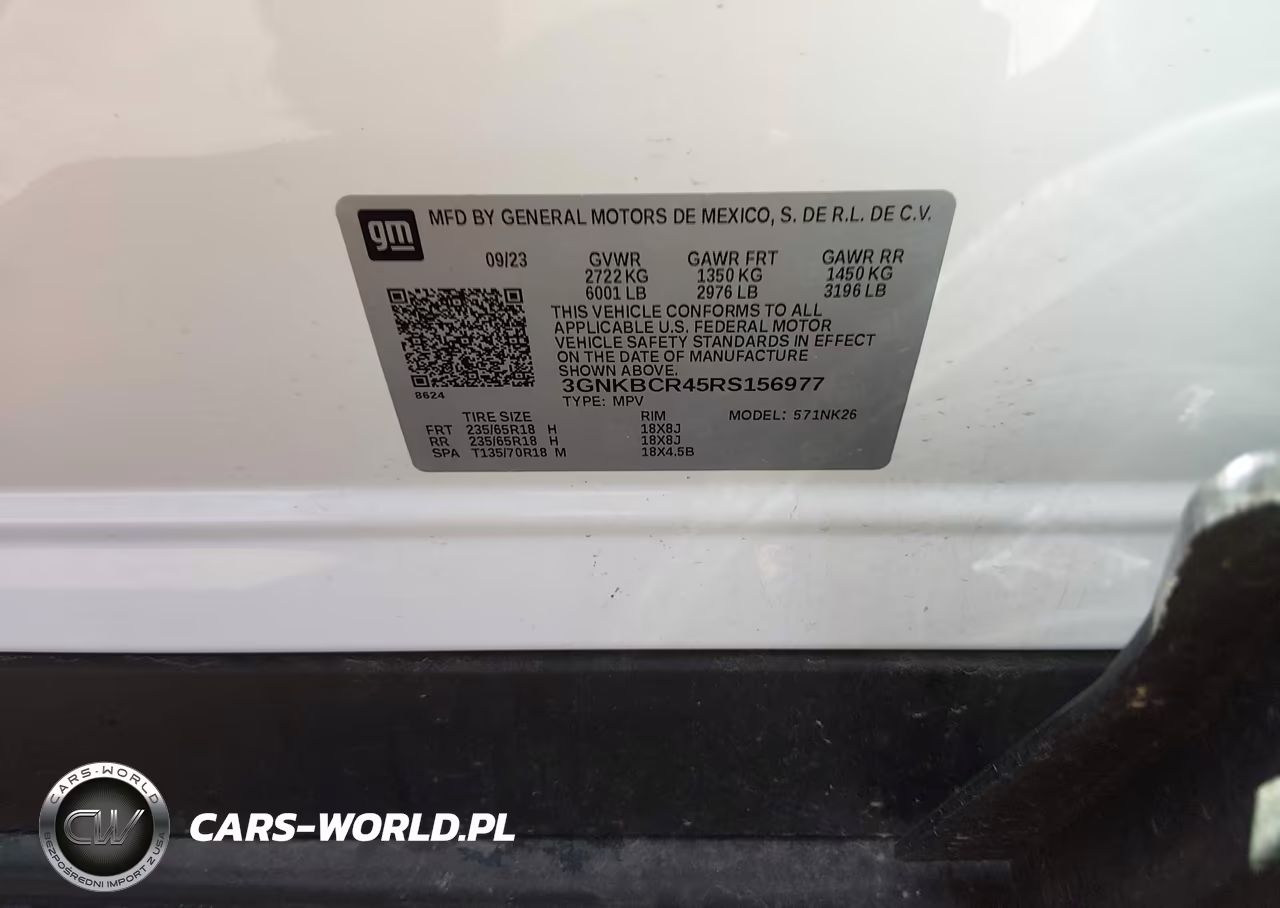 2024 Chevrolet Blazer Fwd 2Lt VIN:3GNKBCR45RS156977 - 9