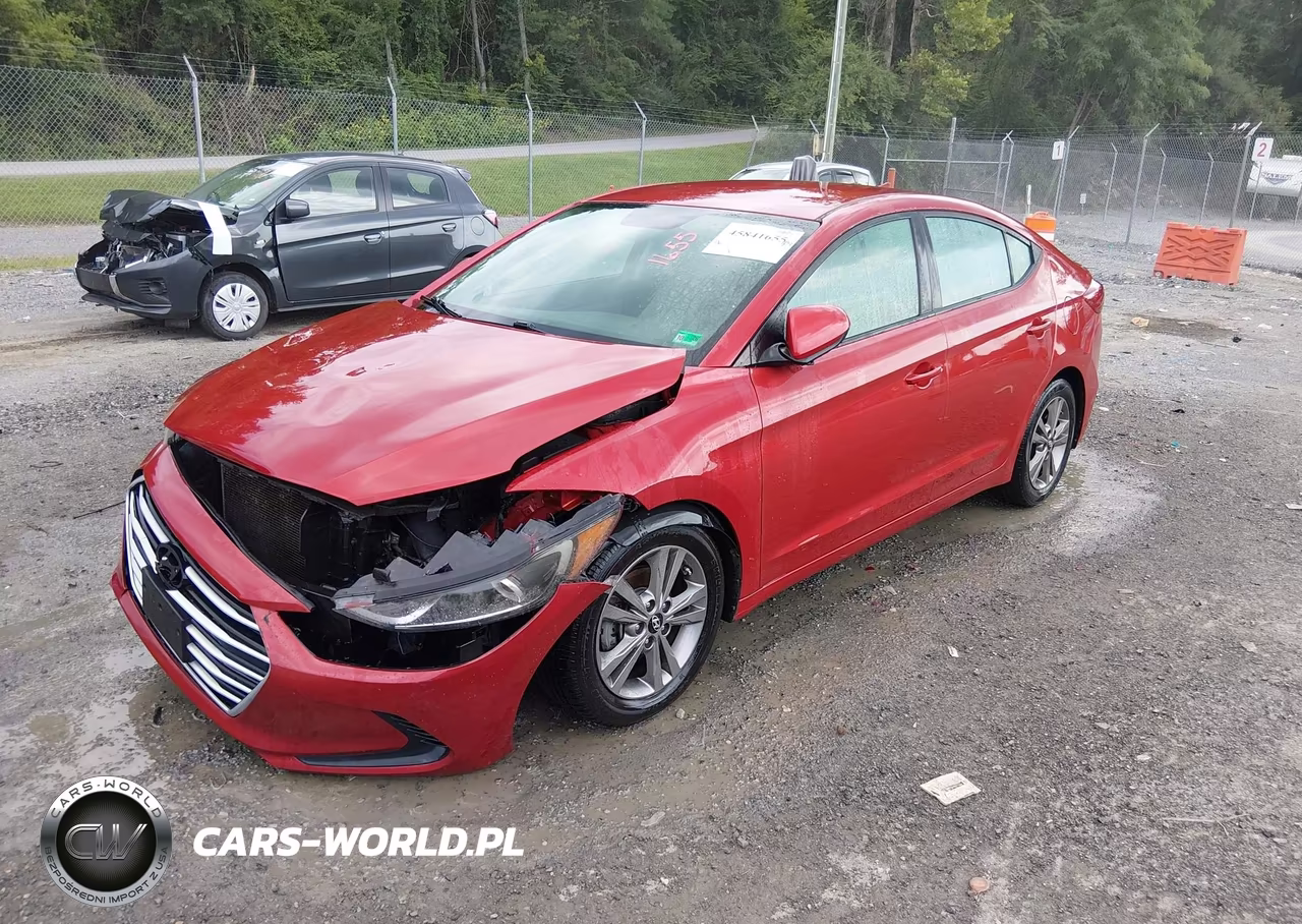 2018 Hyundai Elantra Sel VIN:5NPD84LFXJH303423 - 2