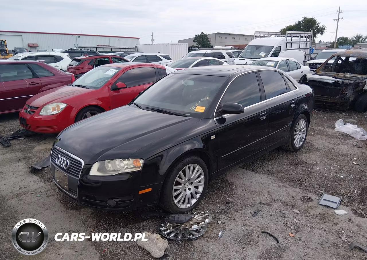 2007 Audi A4 2.0T VIN:WAUAF78E27A112523 - 2