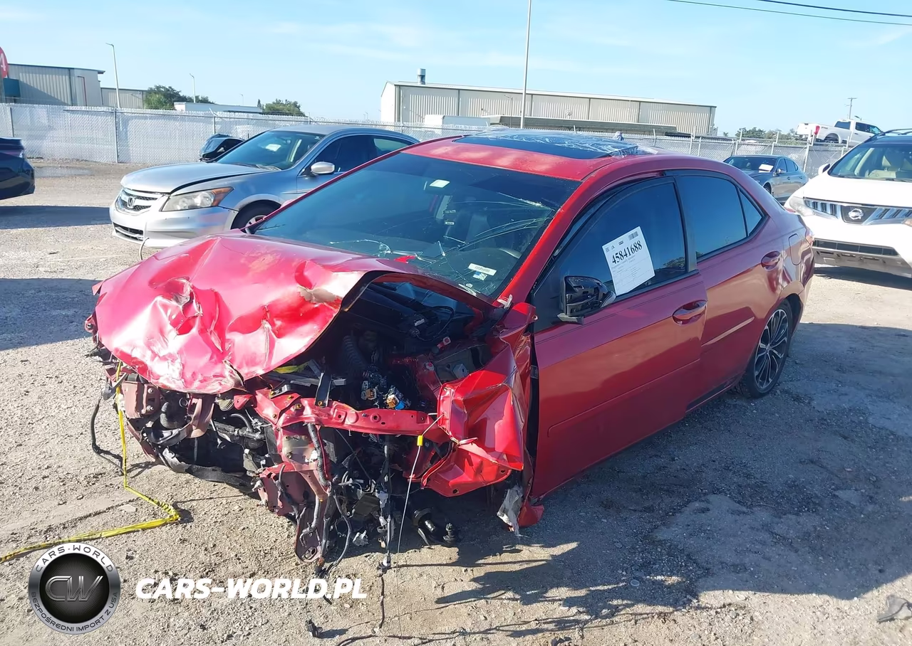 2016 Toyota Corolla S Plus VIN:5YFBURHE6GP557142 - 2