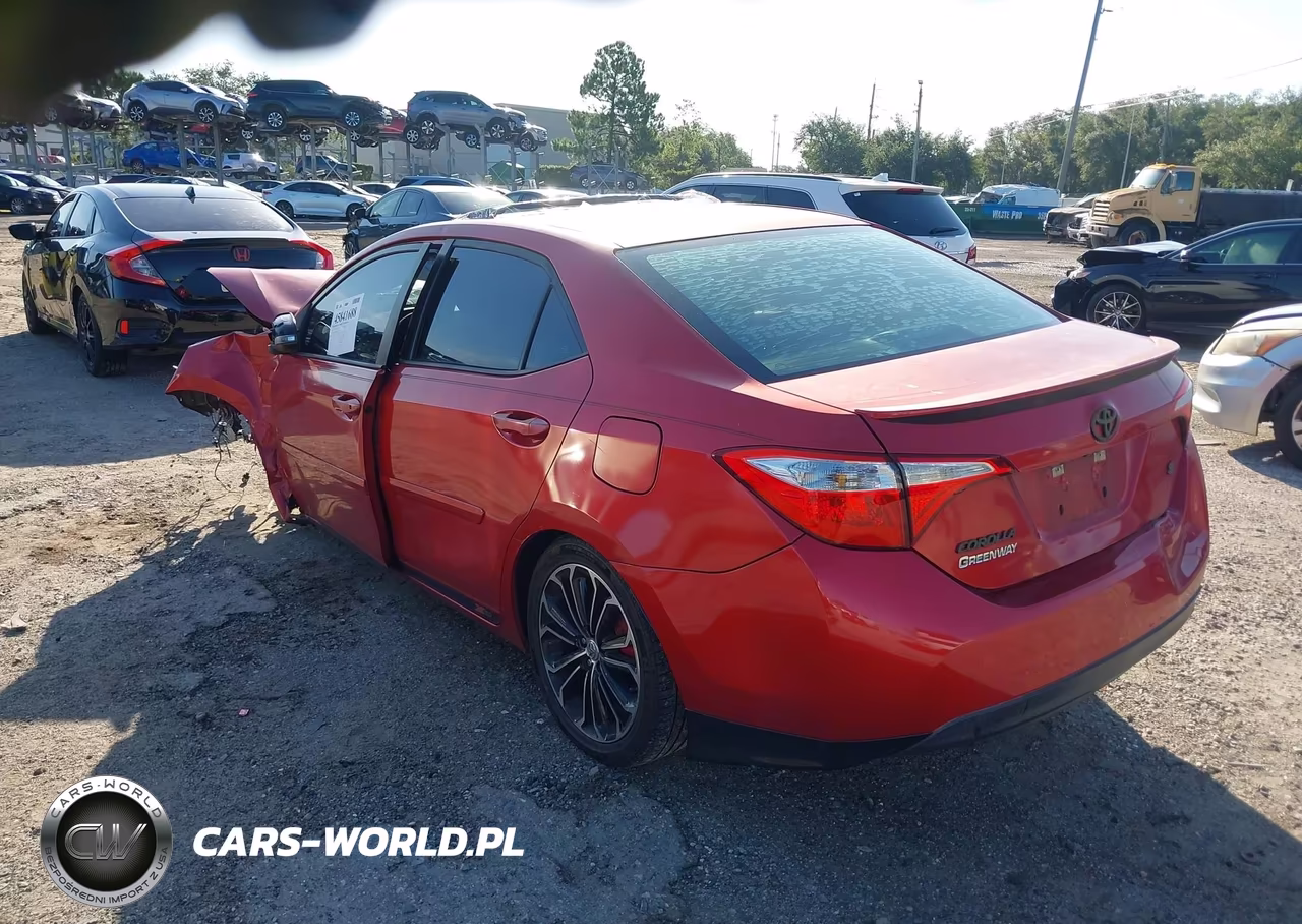 2016 Toyota Corolla S Plus VIN:5YFBURHE6GP557142 - 3