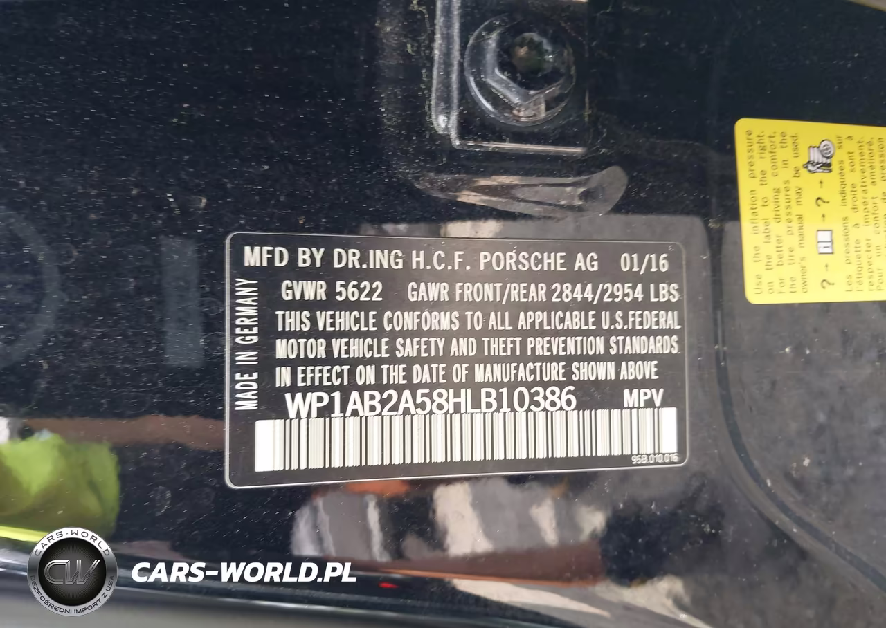 2017 Porsche Macan S VIN:WP1AB2A58HLB10386 - 9