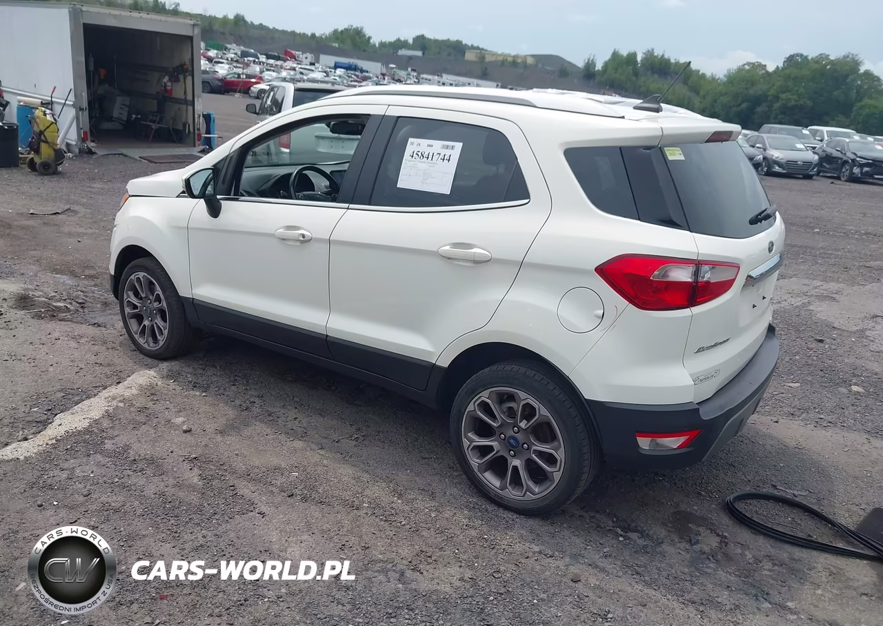 2021 Ford Ecosport Titanium VIN:MAJ6S3KL1MC427985 - 3