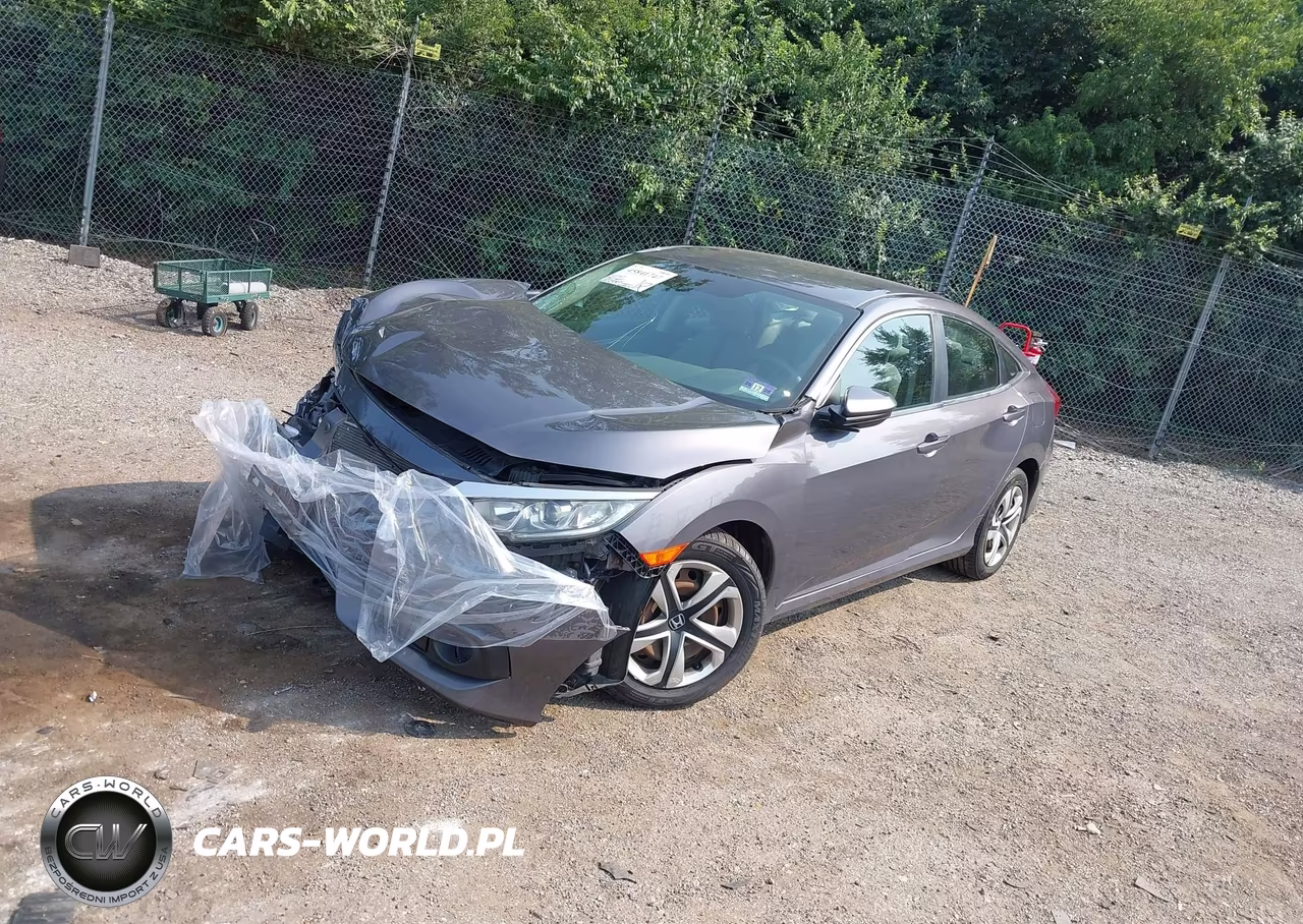 2017 Honda Civic Lx VIN:2HGFC2F60HH553216 - 2