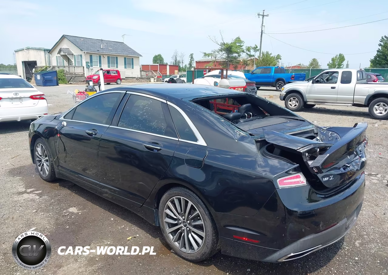 2019 Lincoln Mkz Standard VIN:3LN6L5A90KR605078 - 3