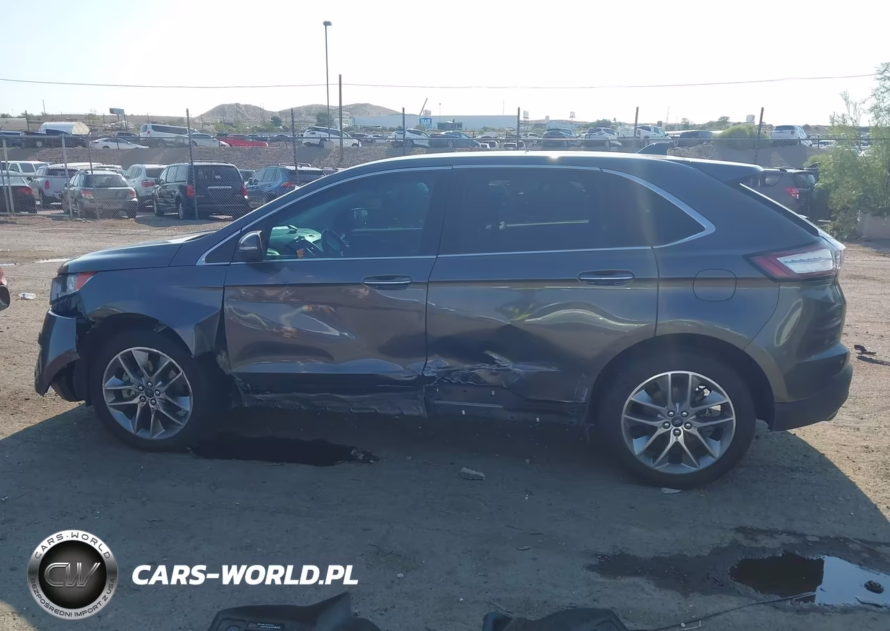 2015 Ford Edge Titanium VIN:2FMTK3K80FBC06949 - 14