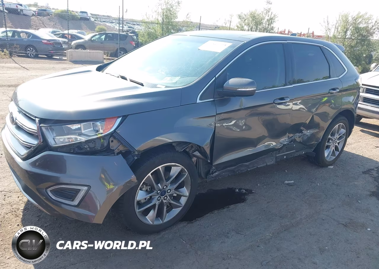 2015 Ford Edge Titanium VIN:2FMTK3K80FBC06949 - 2