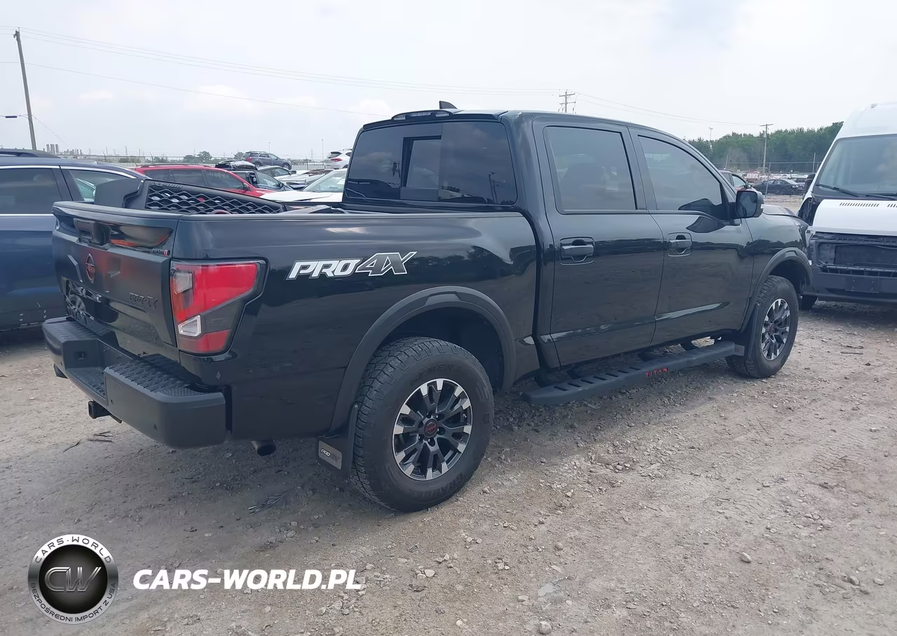2023 Nissan Titan Pro-4X 4X4 VIN:1N6AA1ED7PN115322 - 4