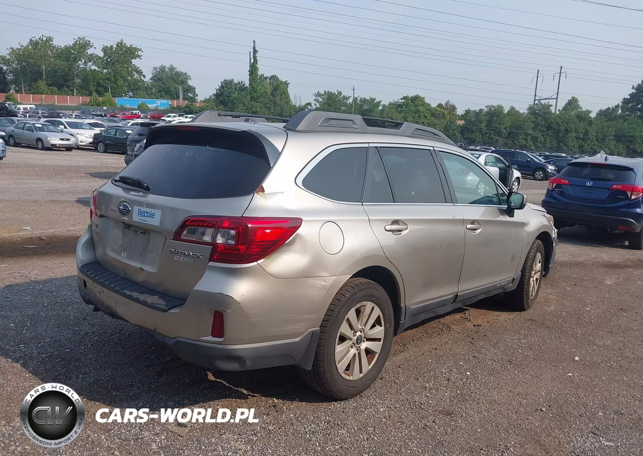 2015 Subaru Outback 2.5I Premium VIN:4S4BSADC2F3242644 - 4