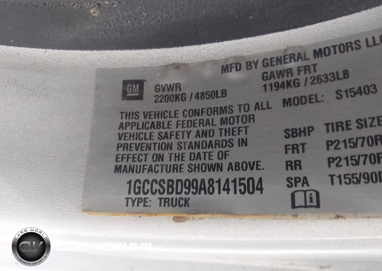 2010 Chevrolet Colorado Work Truck VIN:1GCCSBD99A8141504 - 9