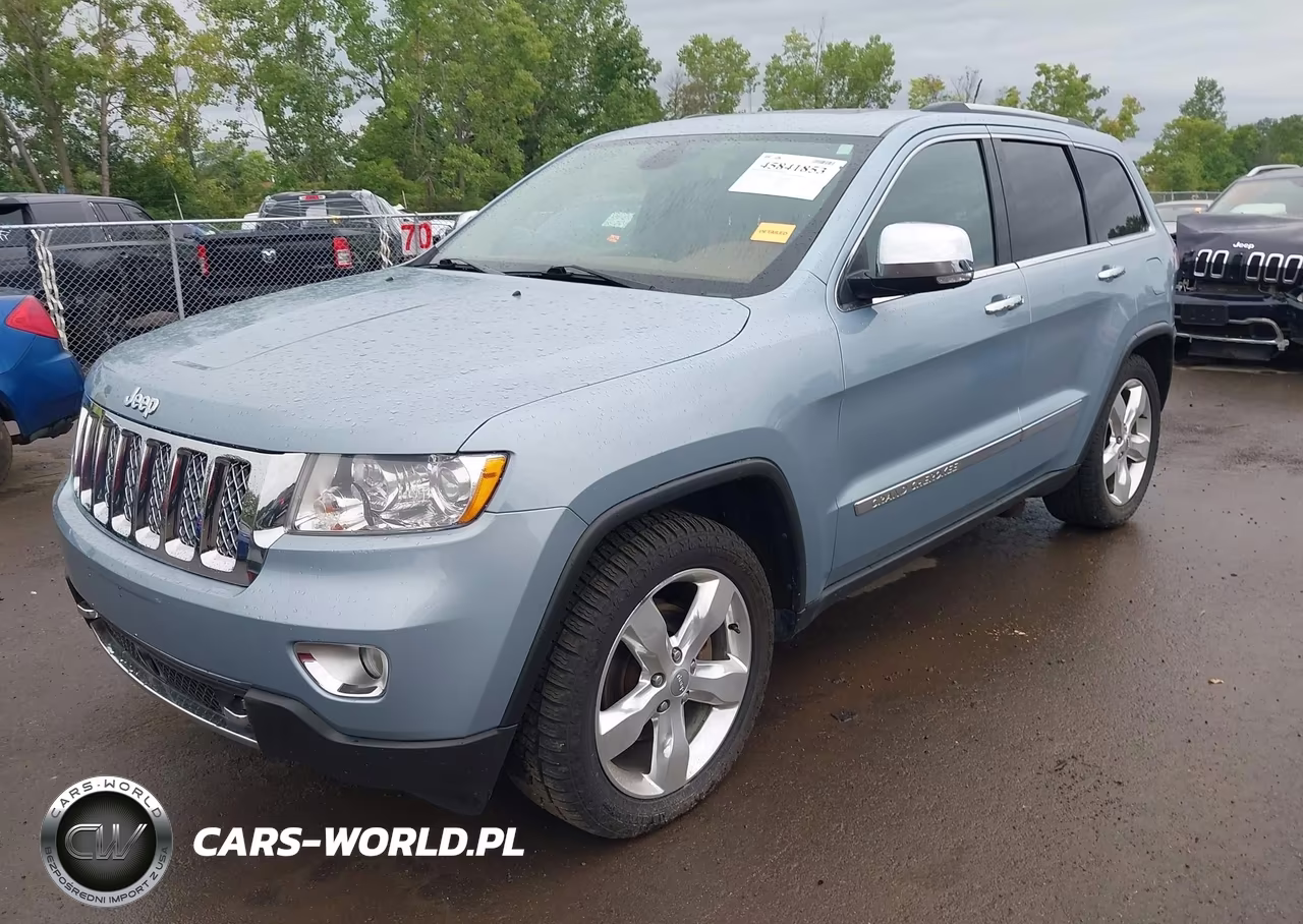 2012 Jeep Grand Cherokee Overland VIN:1C4RJFCG2CC280488 - 2