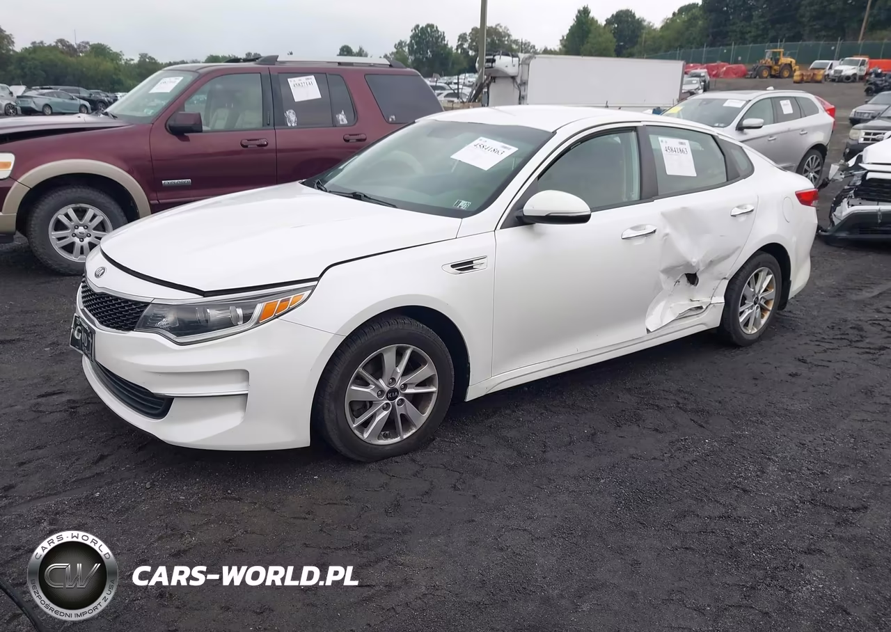 2016 Kia Optima Lx VIN:KNAGT4L34G5086961 - 2