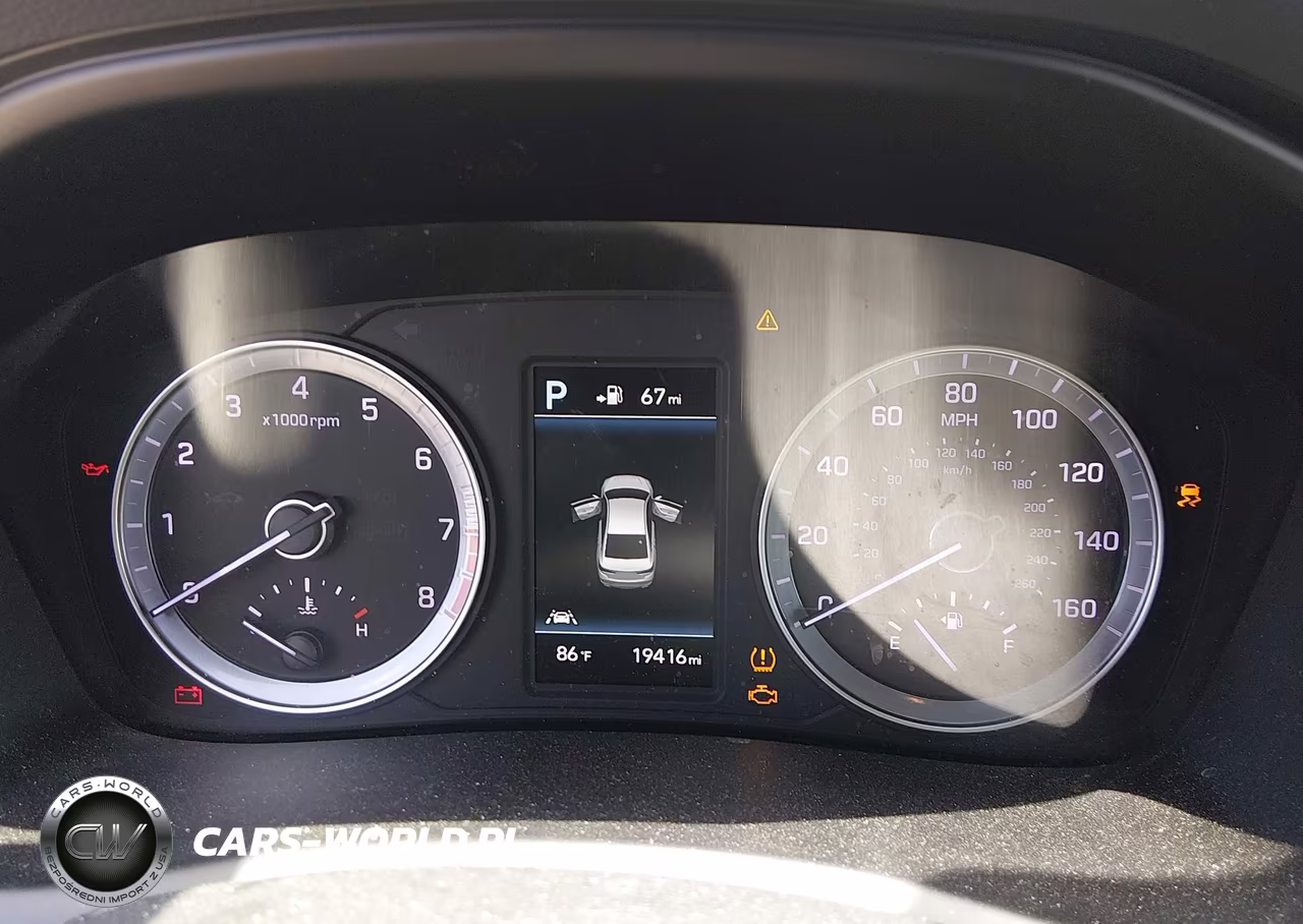 2019 Hyundai Sonata Sel VIN:5NPE34AF7KH770273 - 7