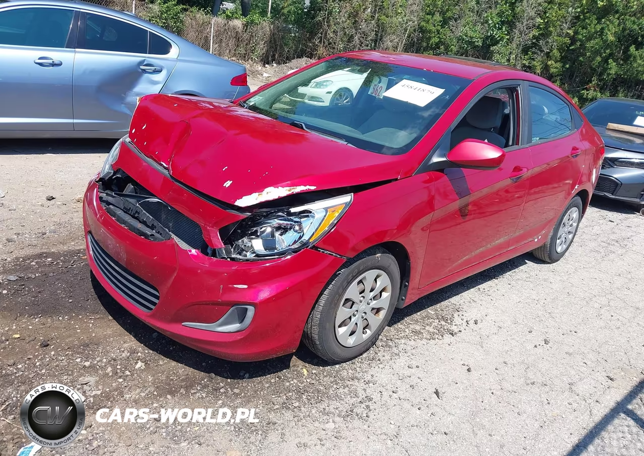 2017 Hyundai Accent Se VIN:KMHCT4AE3HU376097 - 2