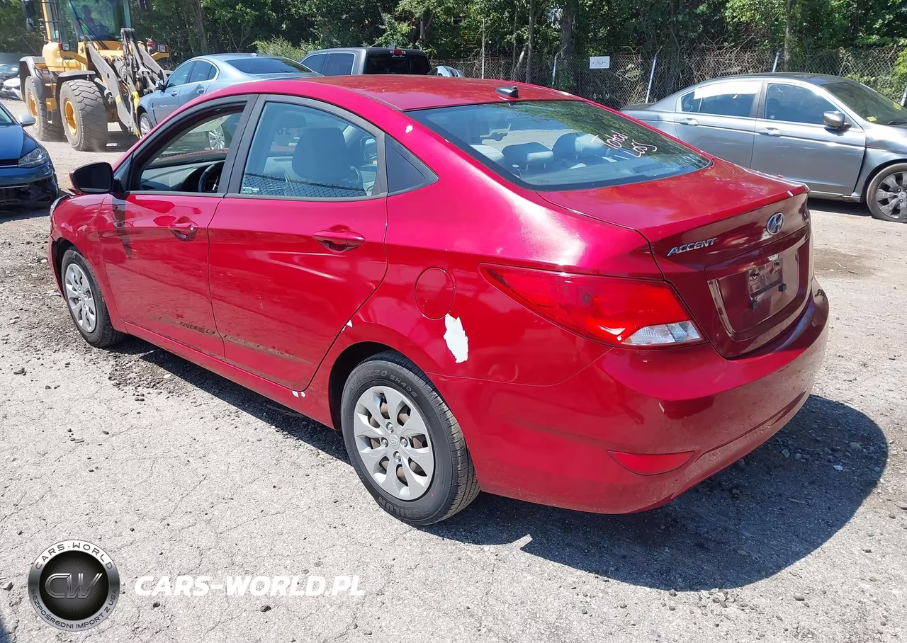 2017 Hyundai Accent Se VIN:KMHCT4AE3HU376097 - 3