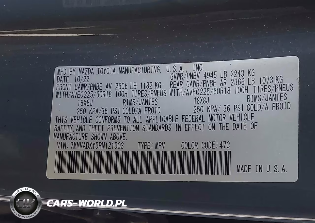 2023 Mazda Cx-50 2.5 Turbo Meridian Edition VIN:7MMVABXY5PN121503 - 9