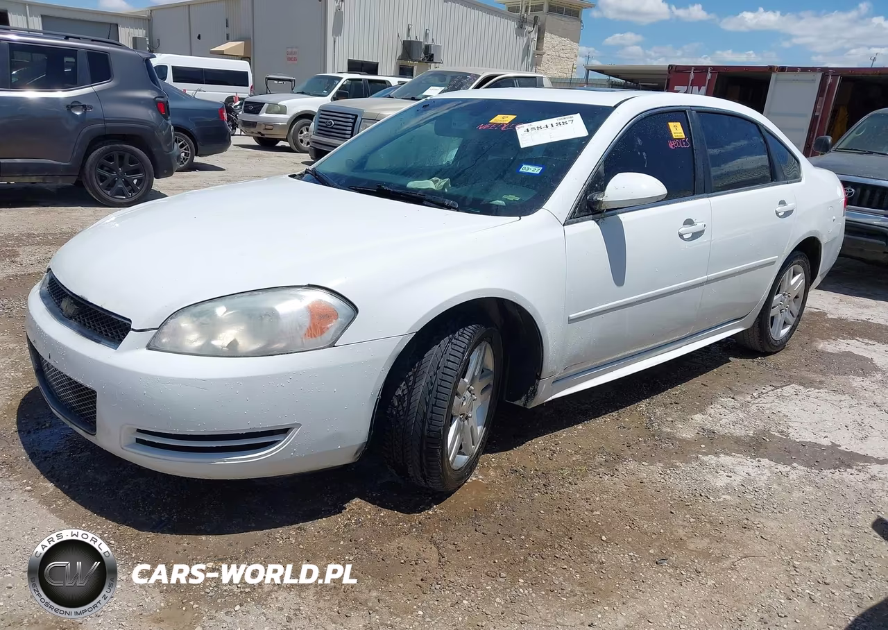 2012 Chevrolet Impala Lt VIN:2G1WG5E39C1281870 - 2