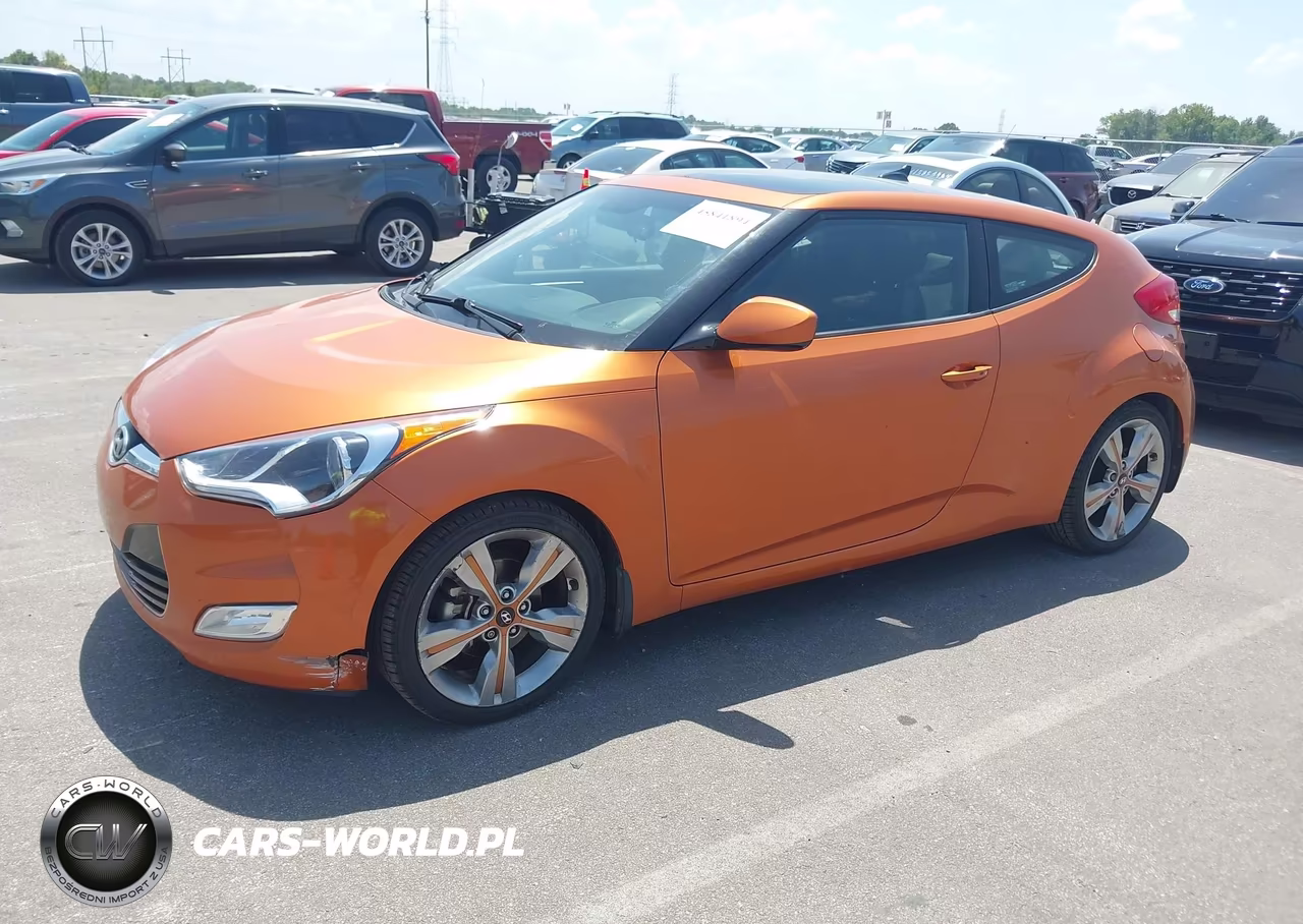 2017 Hyundai Veloster Value Edition VIN:KMHTC6ADXHU312111 - 2