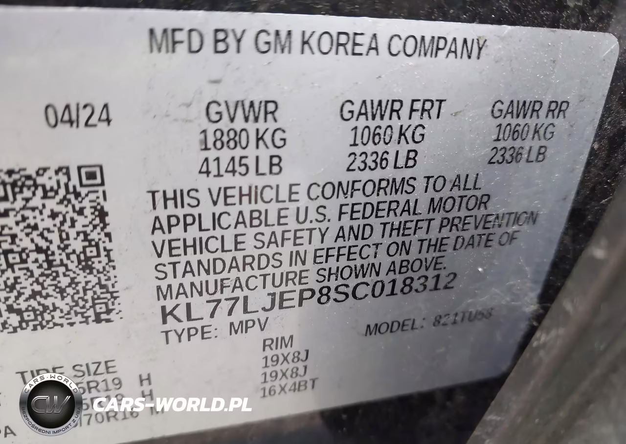 2025 Chevrolet Trax Fwd 2Rs VIN:KL77LJEP8SC018312 - 9