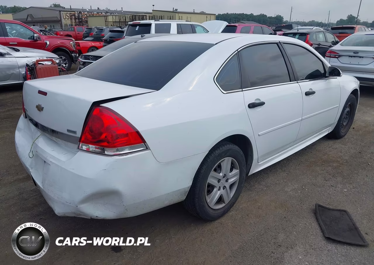 2011 Chevrolet Impala Ls VIN:2G1WF5EK1B1272802 - 4