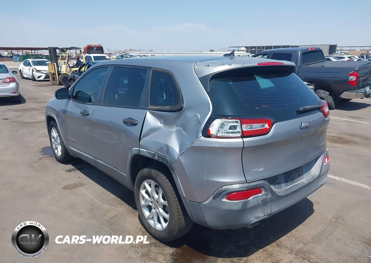 2014 Jeep Cherokee Sport VIN:1C4PJLAB0EW109981 - 3