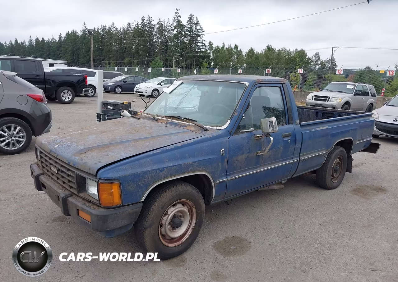 1986 Toyota Pickup 1 Ton Long Bed Rn55 VIN:JT4RN55E4G0195699 - 2