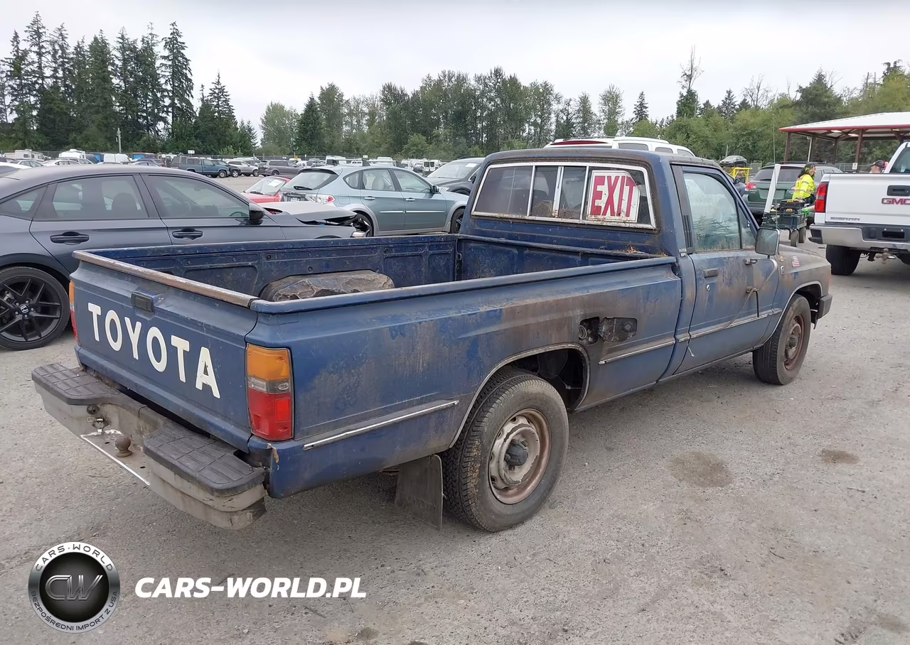 1986 Toyota Pickup 1 Ton Long Bed Rn55 VIN:JT4RN55E4G0195699 - 4