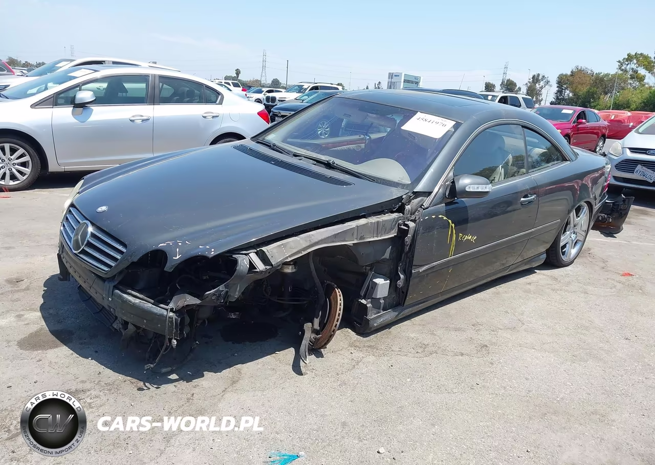 2004 Mercedes-Benz Cl 600 VIN:WDBPJ76J34A040043 - 2