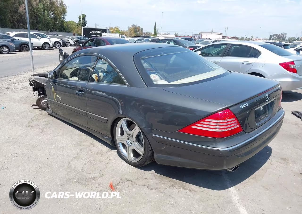 2004 Mercedes-Benz Cl 600 VIN:WDBPJ76J34A040043 - 3
