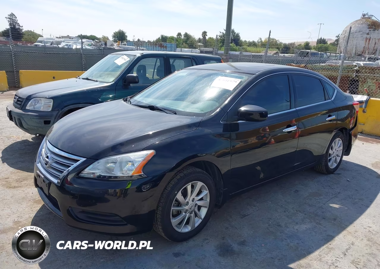 2015 Nissan Sentra Sv VIN:3N1AB7AP7FY319867 - 2