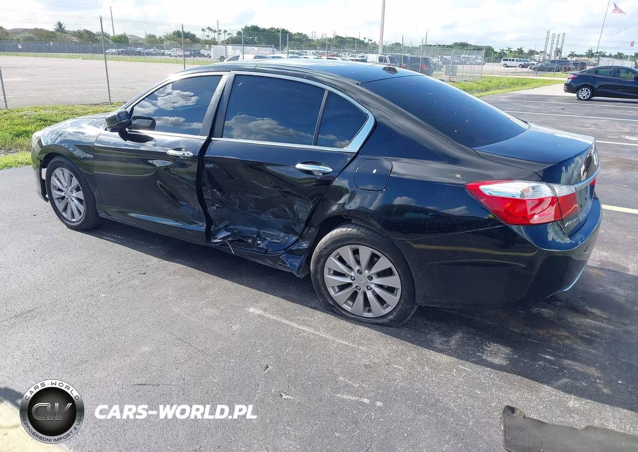 2014 Honda Accord Ex-L VIN:1HGCR2F82EA281703 - 3