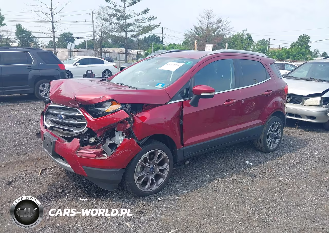 2020 Ford Ecosport Titanium VIN:MAJ6S3KL8LC340857 - 2