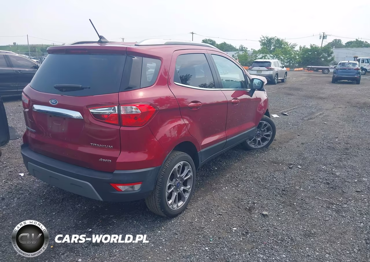 2020 Ford Ecosport Titanium VIN:MAJ6S3KL8LC340857 - 4