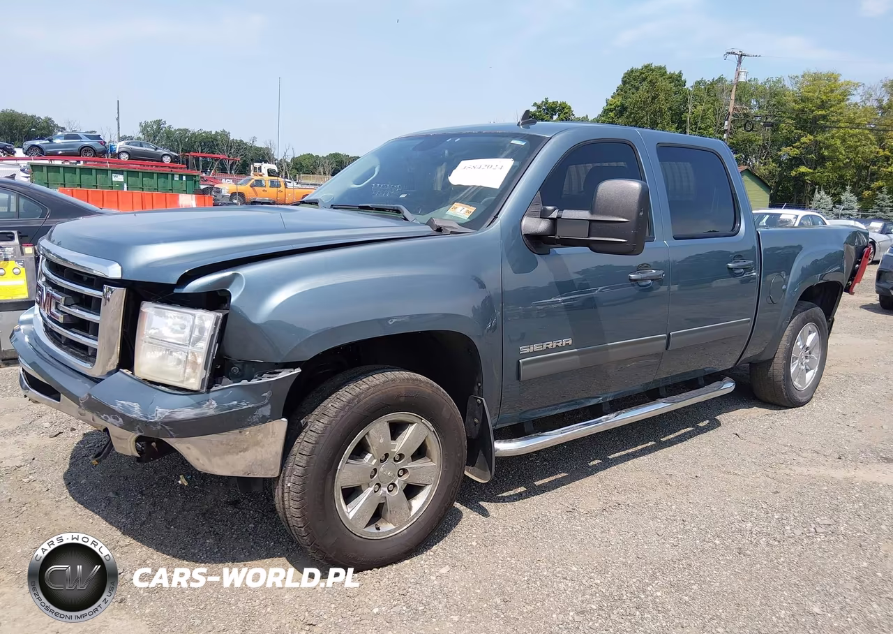 2013 GMC Sierra 1500 Slt VIN:3GTP2WE72DG163333 - 2