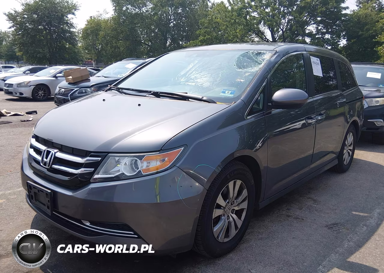 2016 Honda Odyssey Ex-L VIN:5FNRL5H65GB104855 - 2