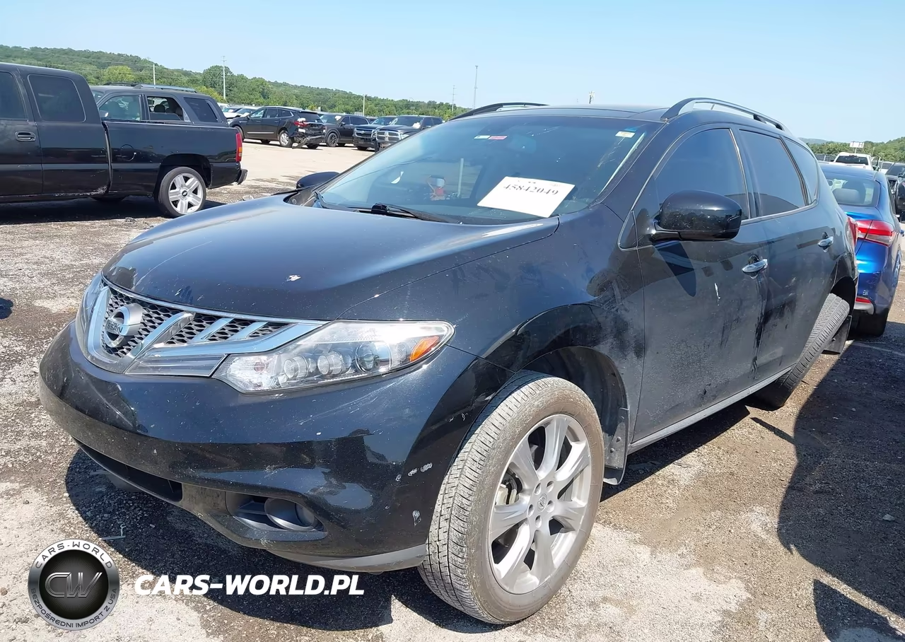 2014 Nissan Murano Le VIN:JN8AZ1MU2EW401345 - 2