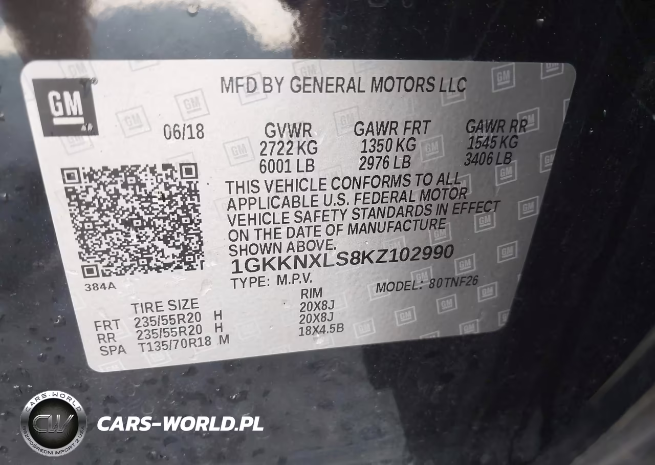 2019 GMC Acadia Denali VIN:1GKKNXLS8KZ102990 - 9