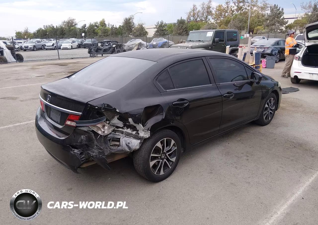 2015 Honda Civic Ex VIN:2HGFB2F84FH540843 - 4