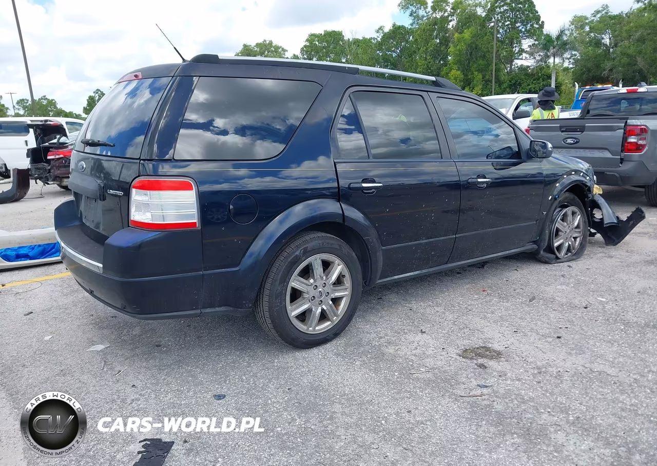 2008 Ford Taurus X Limited VIN:1FMDK03W48GA07026 - 4
