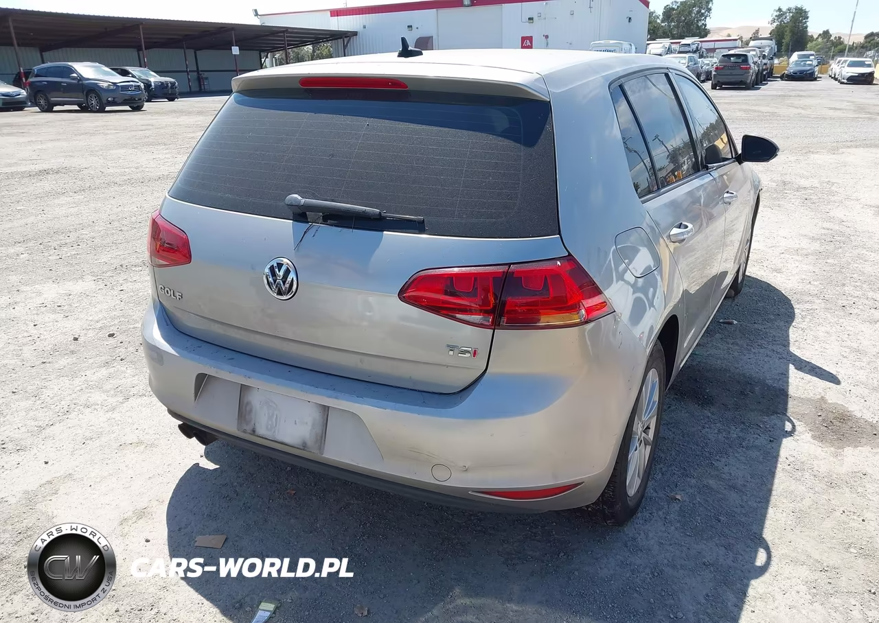 2016 Volkswagen Golf Tsi S 4-Door VIN:3VW217AU8GM020517 - 4