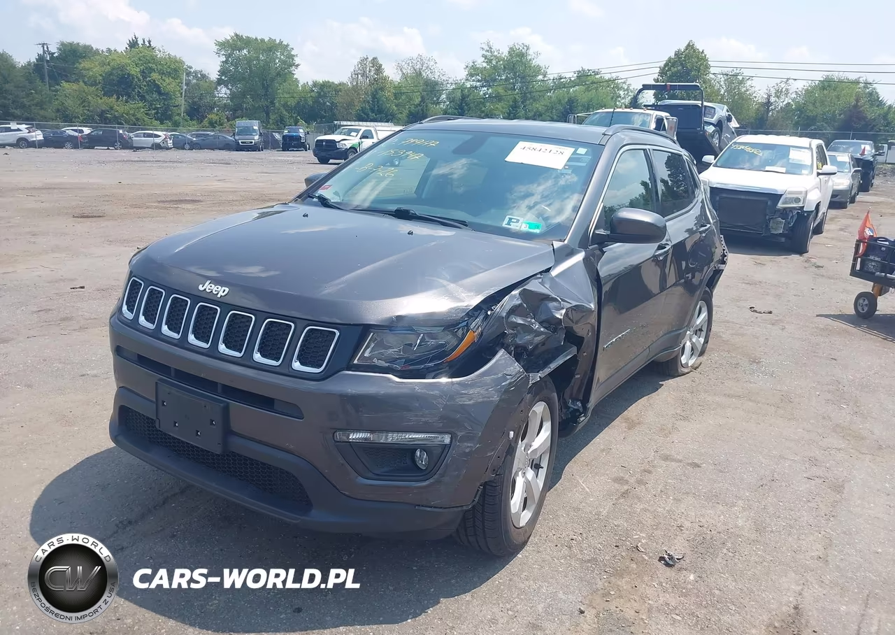 2020 Jeep Compass Latitude 4X4 VIN:3C4NJDBB2LT153947 - 2