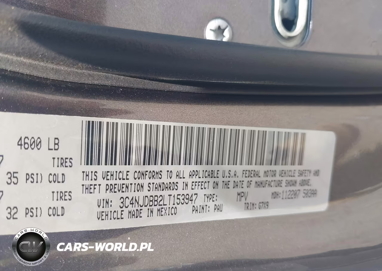 2020 Jeep Compass Latitude 4X4 VIN:3C4NJDBB2LT153947 - 9