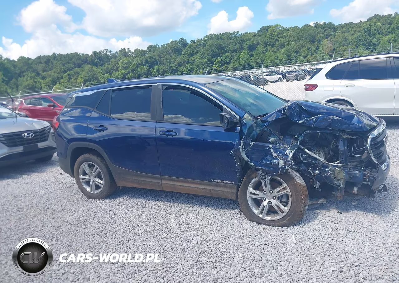 2022 GMC Terrain Fwd Sle VIN:3GKALMEV6NL166965 - 13